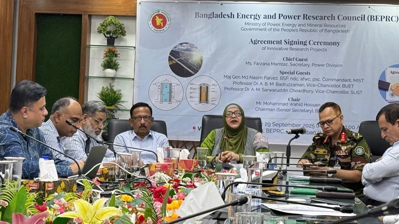 তিন গবেষণা প্রকল্পে বিইপিআরসির অর্থায়ন চুক্তি
