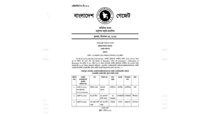 কুড়িগ্রামে ৬ ভুয়া মুক্তিযোদ্ধার গেজেট বাতিল হলো