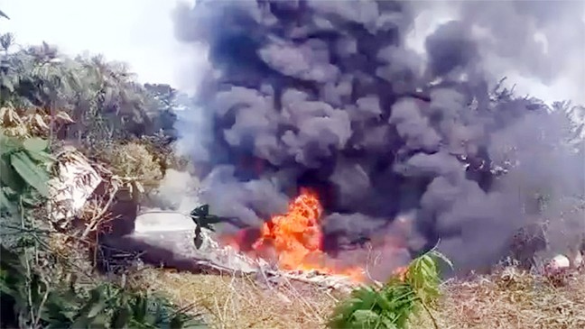 শতাধিক সেনা নিয়ে কলম্বিয়ার সামরিক বিমান বিধ্বস্ত, বহু হতাহতের শঙ্কা