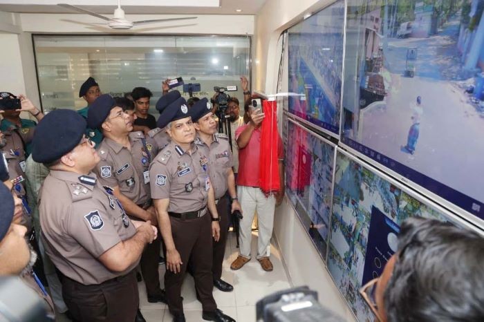 সিসিটিভির আওতায় সিএমপির পাঁচলাইশ মডেল থানা এলাকা