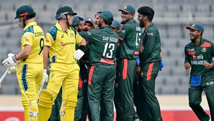 শ্বাসরুদ্ধকর ম্যাচে অস্ট্রেলিয়ার কাছে ১ উইকেটে হারল বাংলাদেশ